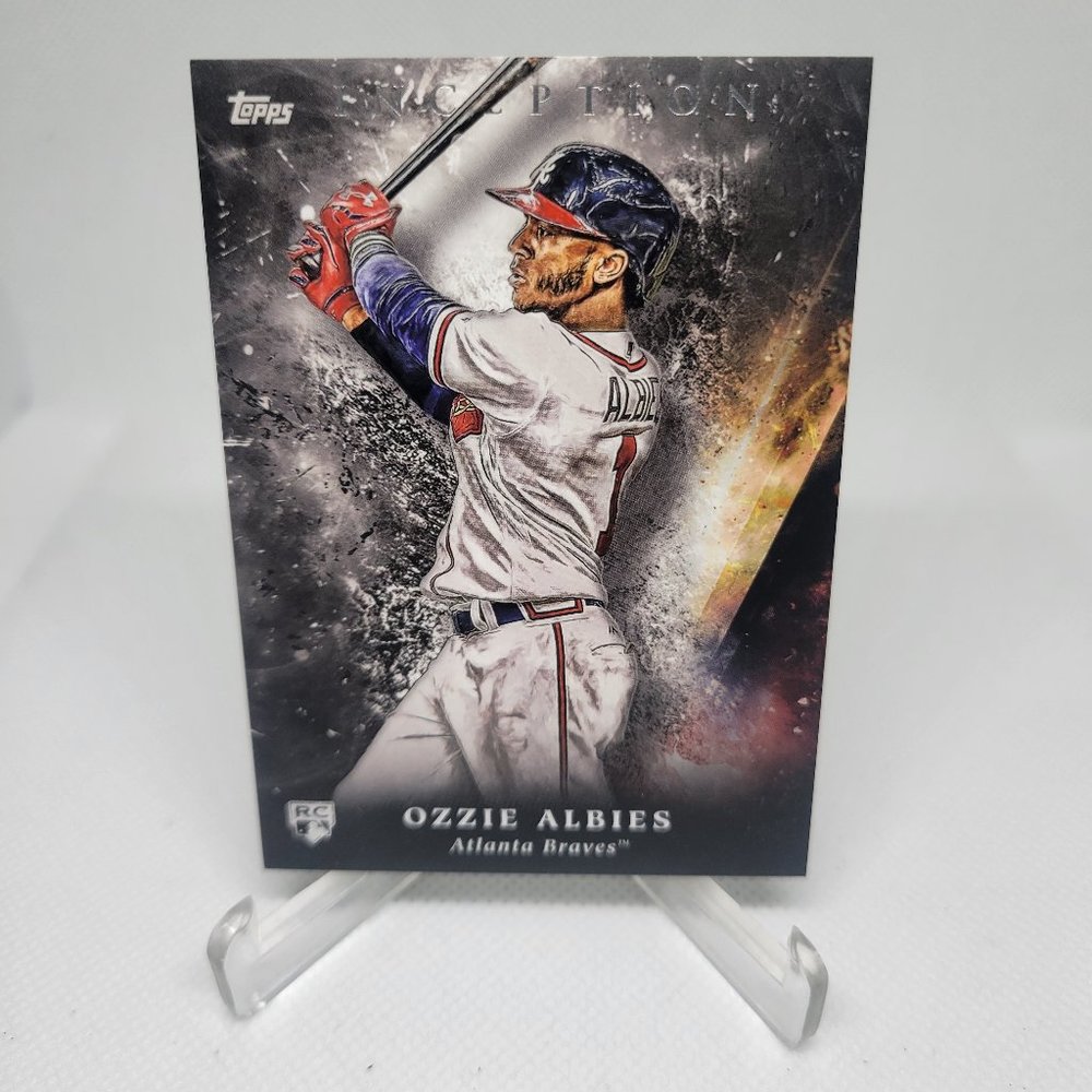 Ozzie Albies 2018 Topps ' Inception ' RC Parallel #78